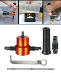 Double Head Sheet Metal Cutter Nibbler Drill Attachment For Home DIY And Auto Repair Cuts Straight Curves And Circles In 14 Gauge