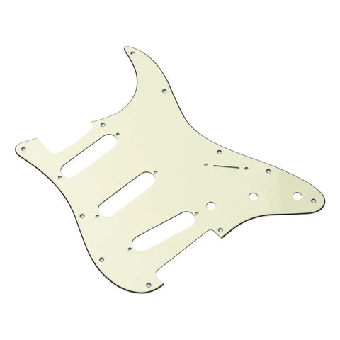 Standard 11 Hole 3 Ply Guitar Pickguard With Screws For Tele Style Electric Guitars Black Replacement Part Durable Shield