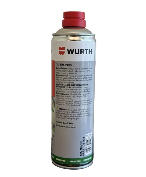 Heavy Duty High Pressure Resistant Semi Synthetic Oil In 500ml Aerosol Can For Deep Penetration Lubrication, side view