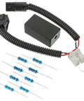 VCM Muzzler Harness Disable Kit With 68 82 100 120 Ohm Resistors Two Of Each For Honda VCM Systems Easy Install Compatible