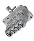 Top Shelf Fuel Injection Pump Built Tough For Caterpillar C2 2 And 3034 Engines, shiny metal design with multiple outlet ports.