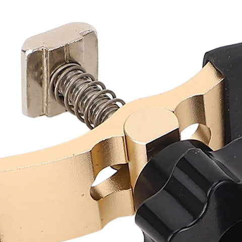 Top Tier Aluminum T Hold Down Clamps Secure Your CNC Router And Engraving Work Just Right For 3018 Machines showing clamp mechanism.