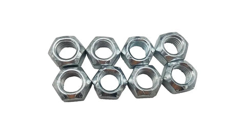 Trailer Axle Bolt Kit for 9K 10K GD Axles Five Eighths Inch U Bolt by Nine Inches Fits Two Point Five Inch Springs Heavy Duty Trailer Connection Reduces Wobble and Movement During Transport Truck Ready, eight steel nuts