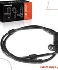 Rear Abs Wheel Speed Sensor For Bmw 2 3 4 M Series 2.0L 3.0L, black sensor with wiring harness and packaging.