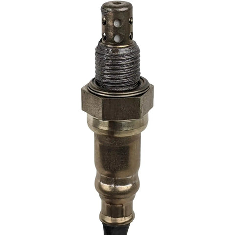 Oxygen Sensor For Fuel Injection Replacement Direct Fit For Jonway Scooter Cougar Cycle Clash Force 200 EFI Gator 200 Tank Gy6 168cc 170cc 200cc Scooter Moped Motorcycle, threaded metal body