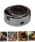 Built Tough Drill Press Quill Feed Return Spring And Replacement Coil Kit Heavy Duty Steel 2.04 By 1.75 Inches, close-up view.