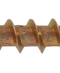 Multipurpose Wood And Masonry Screws With Square Drive Tips In Bright Yellow Zinc Coat Come In A Hefty 350 Count Pack built to secure heavy materials.