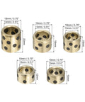 5 Pack Sleeve Bearings 13mm ID 19mm OD Wrapped Oilless Brass Graphite Bushings For Industrial Automation And Precision Motion Control Pro Grade Photo