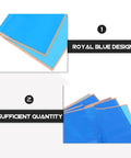 Blue Waterproof Floral Wrapping Paper Foldable 20 Sheets For Bouquets Party Decor And Gift Packaging Durable Plastic Flower Wrap