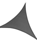 Triangle Shade Sail Canopy 10x10x10 Dark Grey Sun Shade for Outdoor Patio Garden Backyard UV Block, Durable Fabric, Easy Install