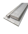 1.25 Inch by 2.5 Inch by 10 Inch 304 Stainless Steel True Flat Bar Hot Rolled for Weldable DIY Projects, Pro Builds