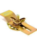 Heavy Duty Sink Clips 25 Pack For Undermount Sinks And Surfaces Easy Install Kitchen And Bathroom Sink Brackets gold-finish close-up