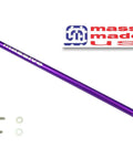 On Car Adjustable Bar Rod For 1982-2002 GM F-Body Camaro Firebird Lightweight Race Spec With 5/8 Inch PTFE Lined Rod Ends And Spherical Joints Made In USA For Superior Handling Traction And Performance purple aluminum tie rod with rod ends and hardware