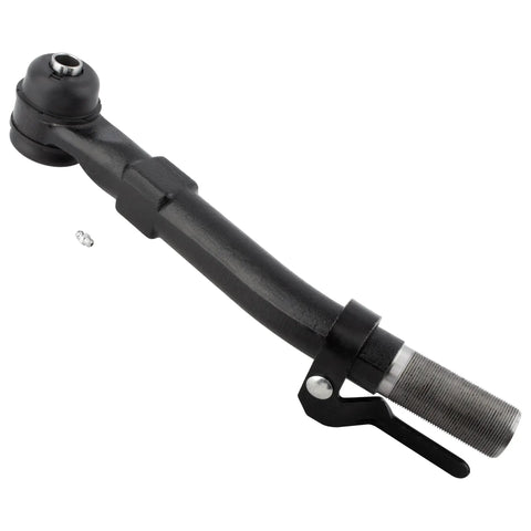 Ford Beefed-Up Front Drag Link And Outer Tie Rod End Link Kit For F-250 F-350 Super Duty 2005-2016 4WD Direct Fit Left And Right Replacement Durable Easy Install Precision Tuned Components For Smooth Steering black steel drag link with threaded tie rod end