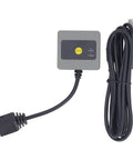 Fixed Mount Industrial Barcode Scanner With Beefy Aluminum Alloy Housing Reads 1D 2D And QR Codes Fast At 120fps Auto Sensing And Button Trigger
