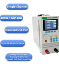 Beast Programmable DC Load Tester 400W 150V 40A With 2.8 Inch TFT Display Constant Current And Constant Voltage Modes USB Power Tester front view
