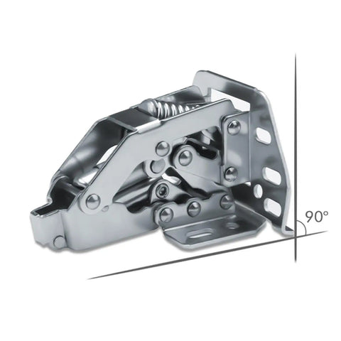 Soft Close Hydraulic Cabinet Hinges For Kitchens And Cabinets Damper Buffer Door Closer Quiet Hinge Hardware angled view