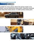 Pro Grade Grease Gun Needle Kit 7 Pieces With 5 Nipples 1 Needle Dispenser And 1 Rubber Joint Nipple For automotive, industrial spaces