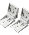 Two Pack Freezer Door Hinges For Haier Fridges, Plastic Counterbalance Hinge Set, 3 Hole Folding Door Hinges, 95 To 110 Degree Universal Replacement Small Fridge Parts