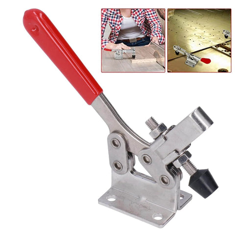 Stainless Steel Quick Toggle Clamp For Welding And Woodworking Positioning Clamp with rock solid corrosion resistant metal construction