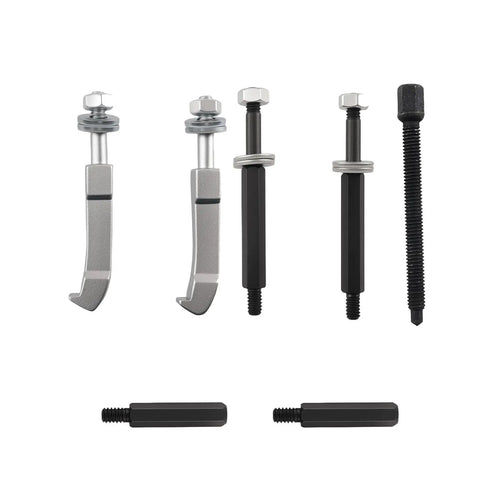 Hardcore 9 Piece Bearing Separator And Puller Tool Set steel jaws and thrust screws for removing small gears and pinions