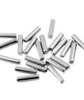 10 Pcs Solid Cylindrical Dowel Pin 304 Stainless Steel 6mm For Precision Alignment scattered on white surface