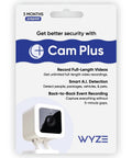 Cam Plus 3 Month Subscription For Indoor And Outdoor Cameras With Motion And Bark Detection AI Face And Object Recognition