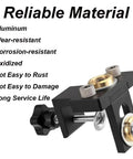 Heavy Duty Pocket Hole Jig Kit For Carpentry And Woodworking Joinery With Aluminum Drill Guide showing durable aluminum parts and features.