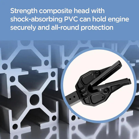 Adjustable Shock Absorbing Boat Transom Saver With Composite Head For Engine Protection Secure Roller And Trailer Mounts Built Tough Aluminum Construction Reducing Transom Stress And Safely Cradling Your Motor