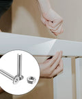 Using 1005 Pc M2 M2.5 M3 Metric Screw Set With Nuts And Bolts Heavy Duty Flat Head Hex Socket Countersunk Screws Stainless Steel Hardware Kit.