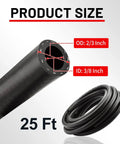 Durable Three Eighths Inch Fuel Line Hose For Auto Use 25 Feet NBR Rubber Push Lock Hose For Car Engine SAE Thirty R Seven 300 PSI