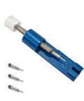 Watch Link Remover Tool With Extra Pins Portable Strap Adjustment Kit For Quick At Home Watch Repairs DIY Bracelet Remover
