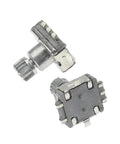 Five Pack Rotary Encoder Switch With Push Button Five Pin SMD Type Ten Millimeter Plum Shaft High Precision Incremental Encoder