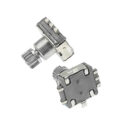 Five Pack Rotary Encoder Switch With Push Button Five Pin SMD Type Ten Millimeter Plum Shaft High Precision Incremental Encoder