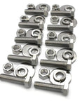 Heavy Duty Stainless Steel 5/16-18 Hex Head Screws Bolts Kit 1-1/2 Inch With Nuts Fender Washers And Spring Lock Washers 18-8 304 Stainless