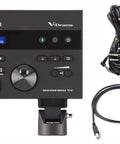 TD-07 V-Drum Module Bundle with Cable Snake Harness and USB Data Cable, featuring a compact drum module and connection cables.
