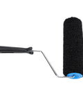 Top Shelf Nine Inch Drywall Texture Roller Cover Heavy Duty Capacity Nylon Design for wall application, featuring a black nylon cover.