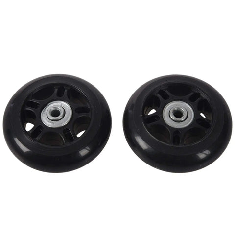 Freshen Your Gear With This Premium 2-Piece Luggage Wheel Replacement Kit Featuring Heavy Duty Inline Roller Design 90x24mm wheels