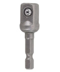 Ultimate 1 Inch Hex Shanks Socket Adapter Kit With 50Mm Extension Bars For Impact Drivers And Power Drills Plus Quick Change Chucks Accessories Made From Bombproof Chrome Vanadium Steel That Totally Kicks Ass And Gets The Job Done Right. 1 inch hex shank adapter