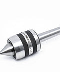 MT2 Morse Taper Live Center for Lathe 2MT Beefy Medium Duty with Triple Bearing, 5000 RPM, hardened to 61-65 Rockwell, 60-degree point