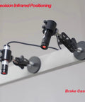 16x24 Inch Dual Station Pneumatic Heat Press infrared laser positioning system
