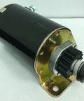 Starter Motor Replacement For 21 To 24 HP INTEK Briggs And Stratton Engines Heavy Duty Easy Install Solid Kickstart Power Compatible With Lawn Tractors And Mowers Restore Fast Starting Performance black metal starter motor with gear shaft