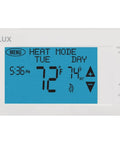 Programmable Large Touchscreen Thermostat For Home Comfort And Cooling, Easy To Read Display, Works With Most North American Systems, Set 2 Or 4 Daily Periods, White.
