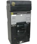 Heavy Duty Molded Case Circuit Breaker 350 Amp 600 Volt Three Pole Front Operated Switchgear in black with control panel.