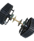 Rear Axle Direct Replacement Rubber Track Kit For Go Karts, Buggies, ATVs, Snowmobiles And Beach Motorcycles Triple Wheel Track System