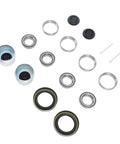 Trailer Axle Bearing Kit For Boat Trailers, 2 Sets 16 PCS, Wheel Bearings, Grease Seals And Dust Caps, Beefed Up Replacement