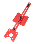 Rock Solid Heavy Duty 4 In 1 Aluminum Router Jig Kit With Quick Assembly Backer Bracket for precise circle cutting and edge trimming.