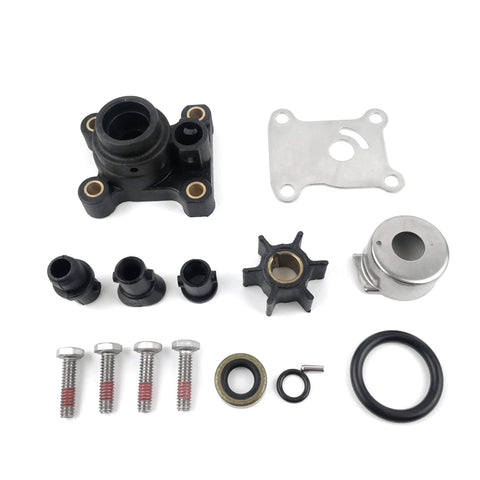 Outboard Water Pump Impeller Repair Kit For OMC Johnson Evinrude 8 9.9 10 15 HP Marine Engines Sierra 18-3327 Cross Reference