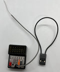 Waterproof 6CH Gyro Receiver For 2 4G RC Cars And Boats IPX4 With Auto Recovery Compact And Lightweight Design