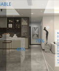 Room with dimmable lighting demonstrating 4 Pack 5 Or 6 Inch LED Recessed Retrofit Can Lights With Dimmable 12W Equivalent To 60W, 5000K Daylight